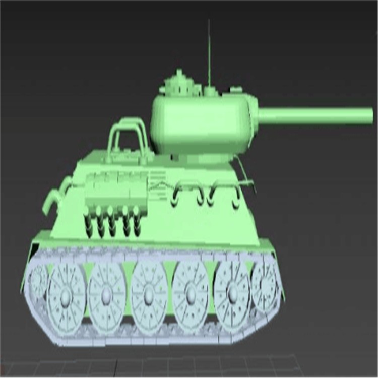 滦平充气军用坦克模型